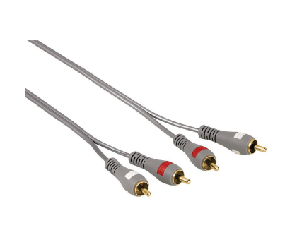 Kabel i złączka Hama K. 2xCINCH - 2xCINCH 3M TECHLINE
